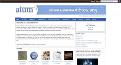 Desktop Screenshot of aiumcommunities.org